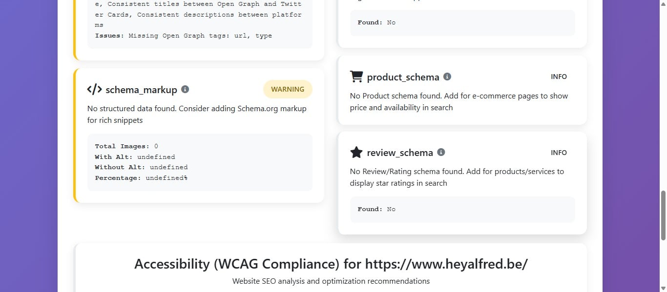 Le balisage Review/Rating permet à Google d’afficher les évaluations (étoiles) directement dans les résultats de recherche. Sans ce schema, vos produits ou services perdent une opportunité d’attirer l’attention et de renforcer la confiance des utilisateurs, ce qui peut réduire le taux de clic.