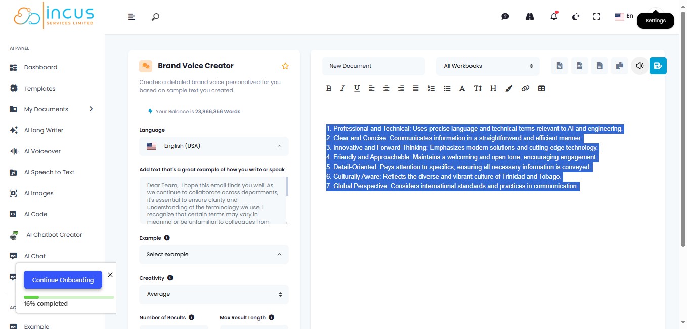 Click "Settings" or click your Profile Picture.
