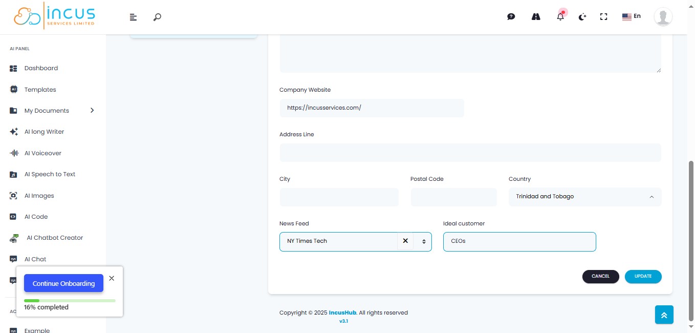 Type your Target Audience (Ideal Customer) e.g. CEO’s