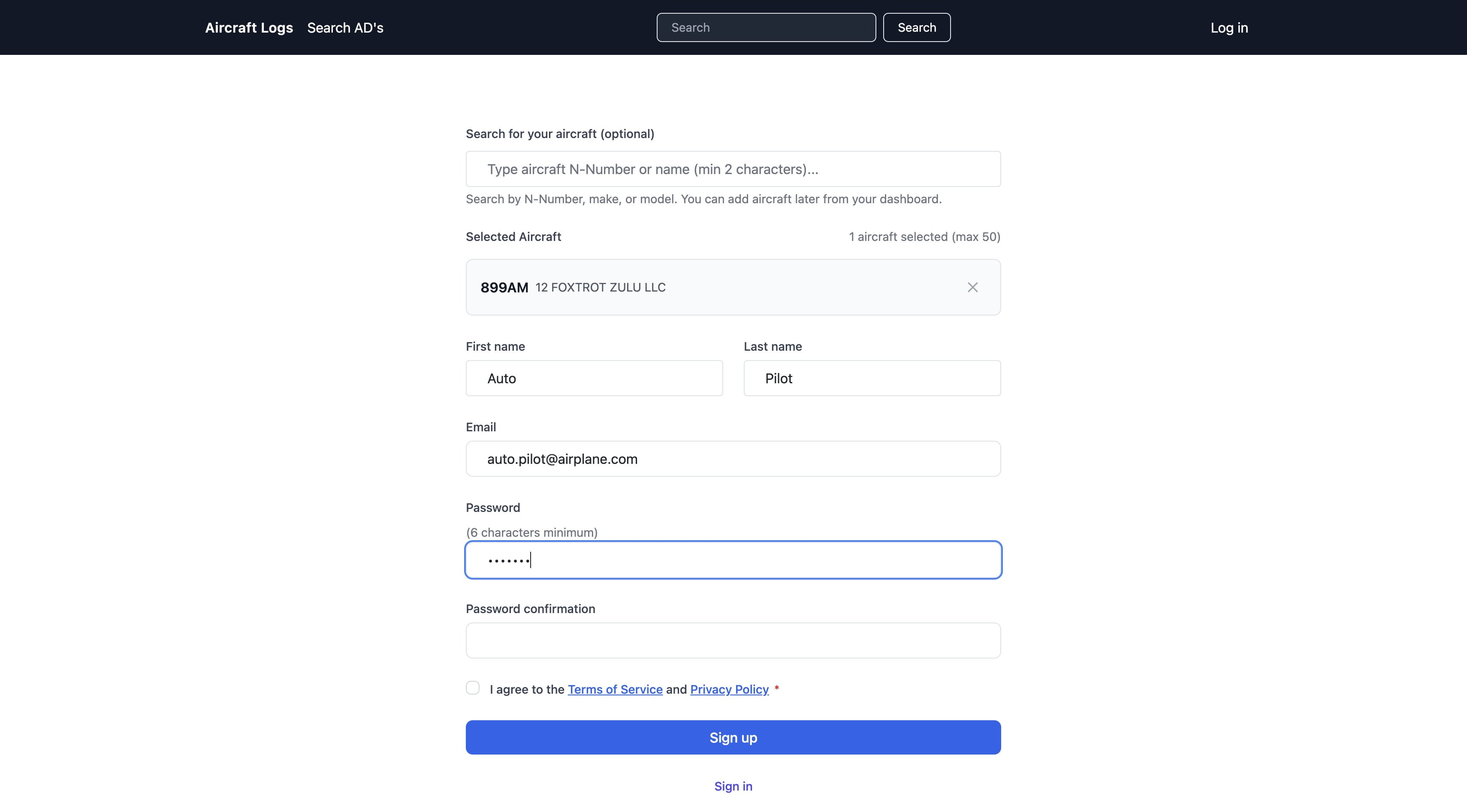 Click here
Confirm your password