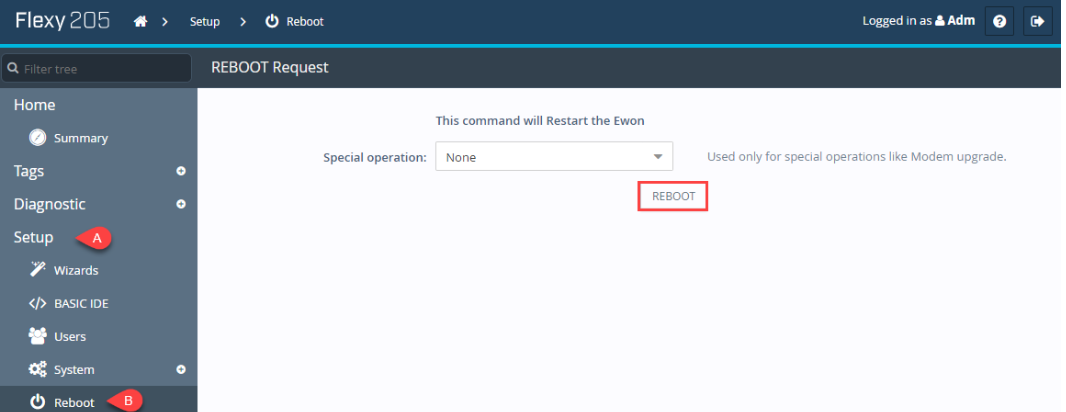 For this LAN Address change to apply, you must reboot your Flexy.  This can be done in Setup -> Reboot