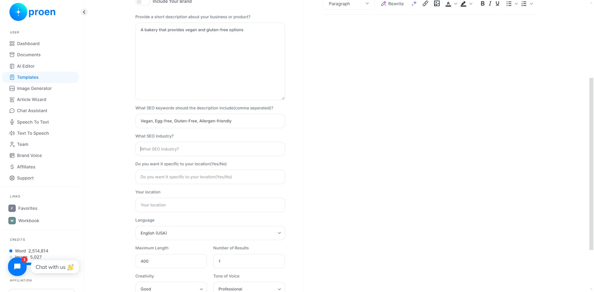 Enter the industry your website/organization is based in