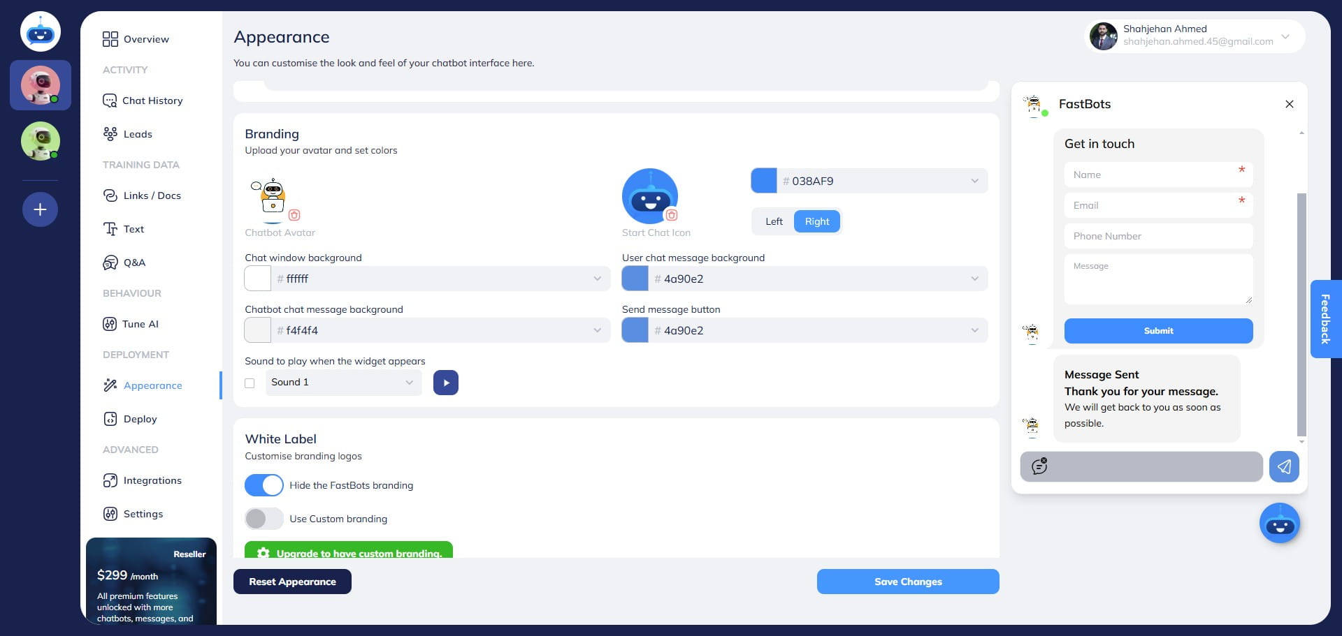 After selecting the sound, click on this "Icon" to test the sound.