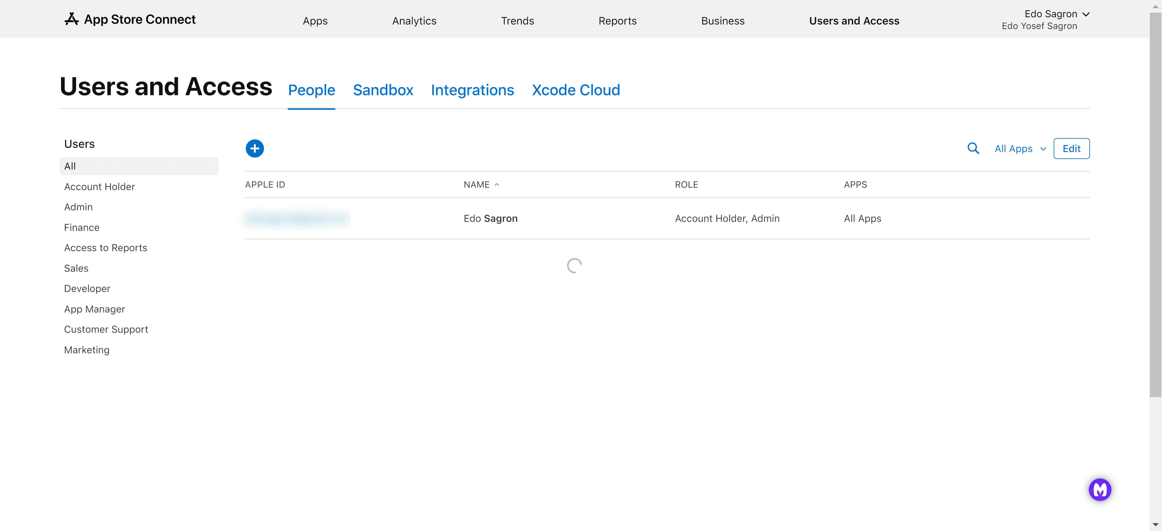 Click on "Integrations"