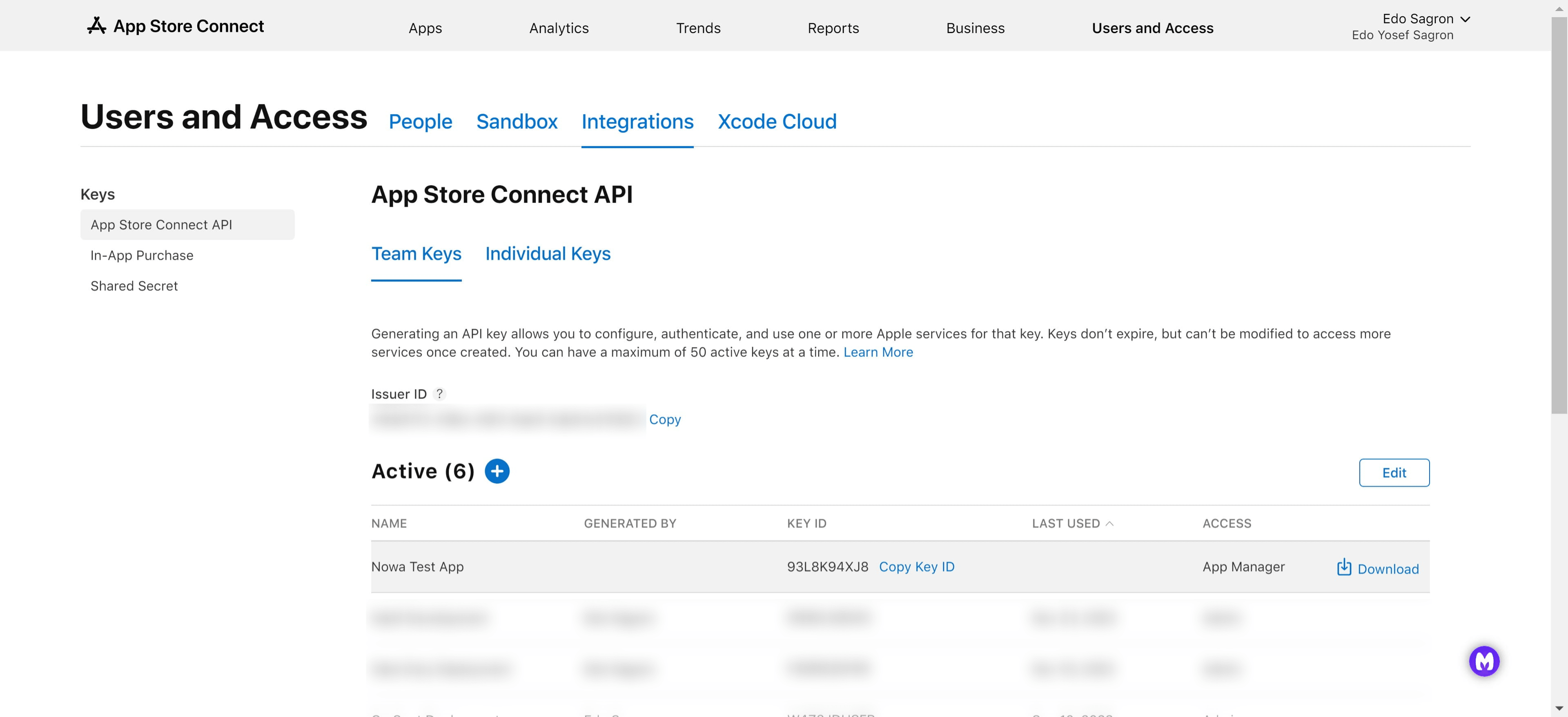 Click on download and make sure you save the downloaded file somewhere safe, you won't be able to download it again!
