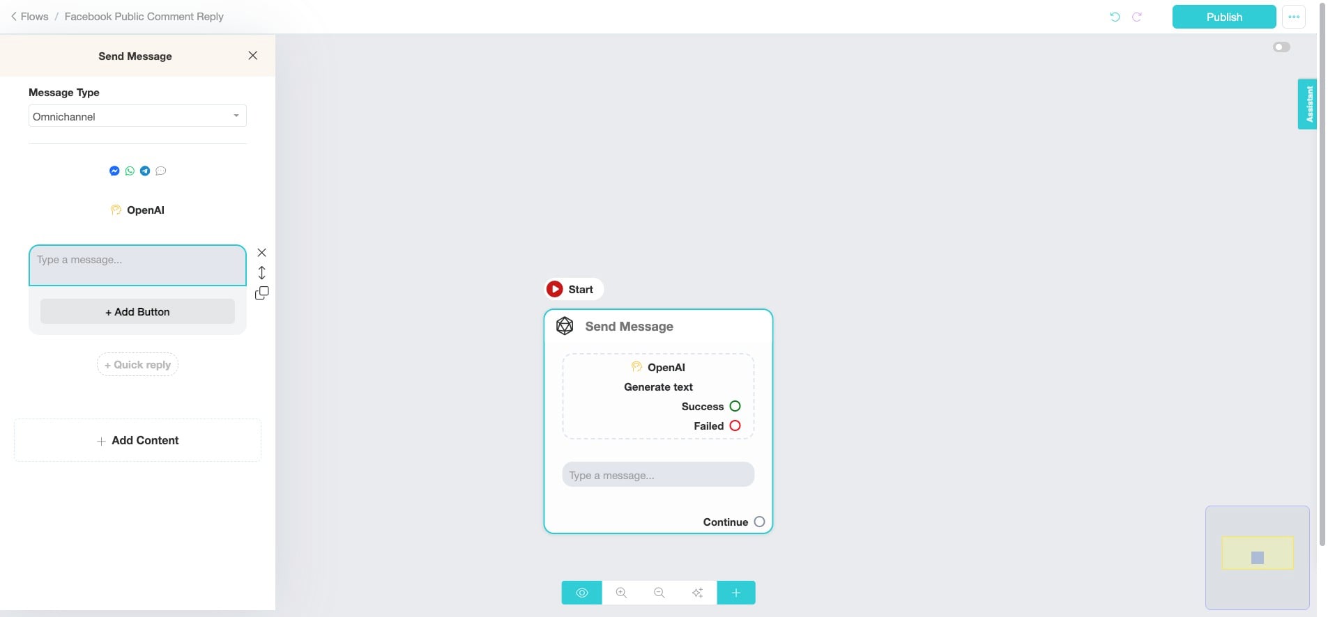 Click on the text box and insert "{" to select the designated Custom Field we created earlier.