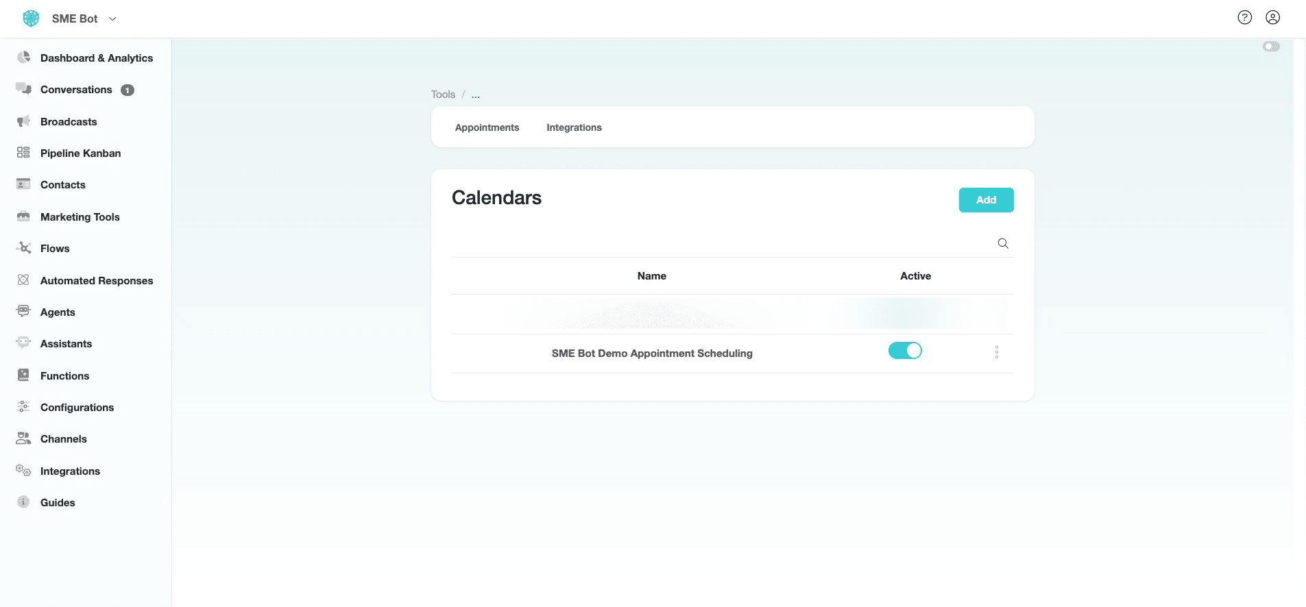 ✅ Done! You’ve successfully configured Appointment Scheduling in SME Bot. 🚀
