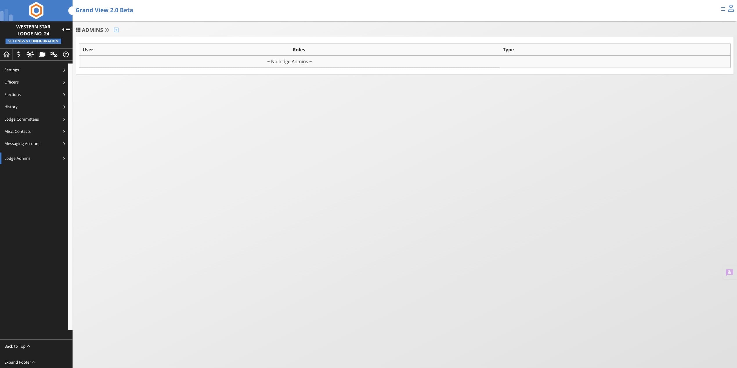 Click on the + icon