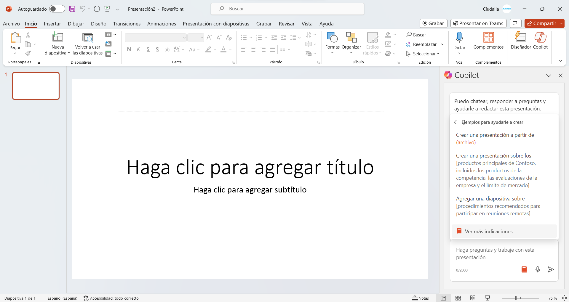 Luego selecciona la opción de "**Ver más indicaciones**"