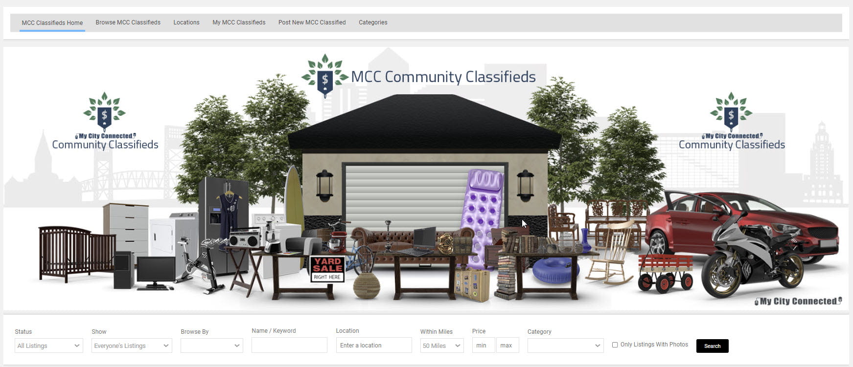 Welcome to the MCC Community Classifieds. This is where community members go to sell things. Think of it as an upgraded craiglist without all the scammers.