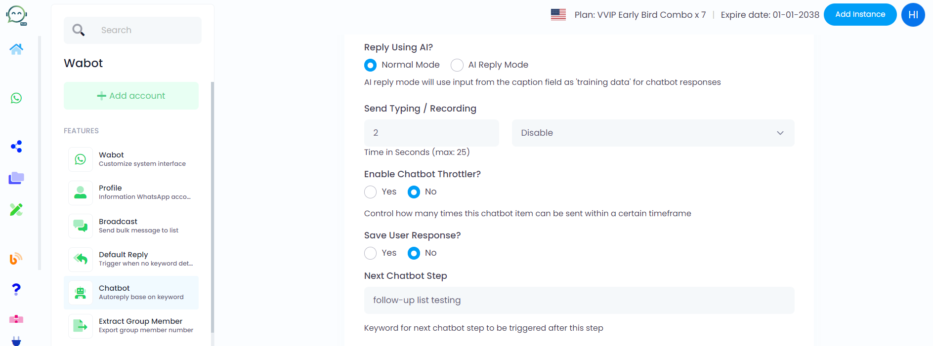 Select "Normal Mode" as this involves a photo, and AI isn't capable of sending images